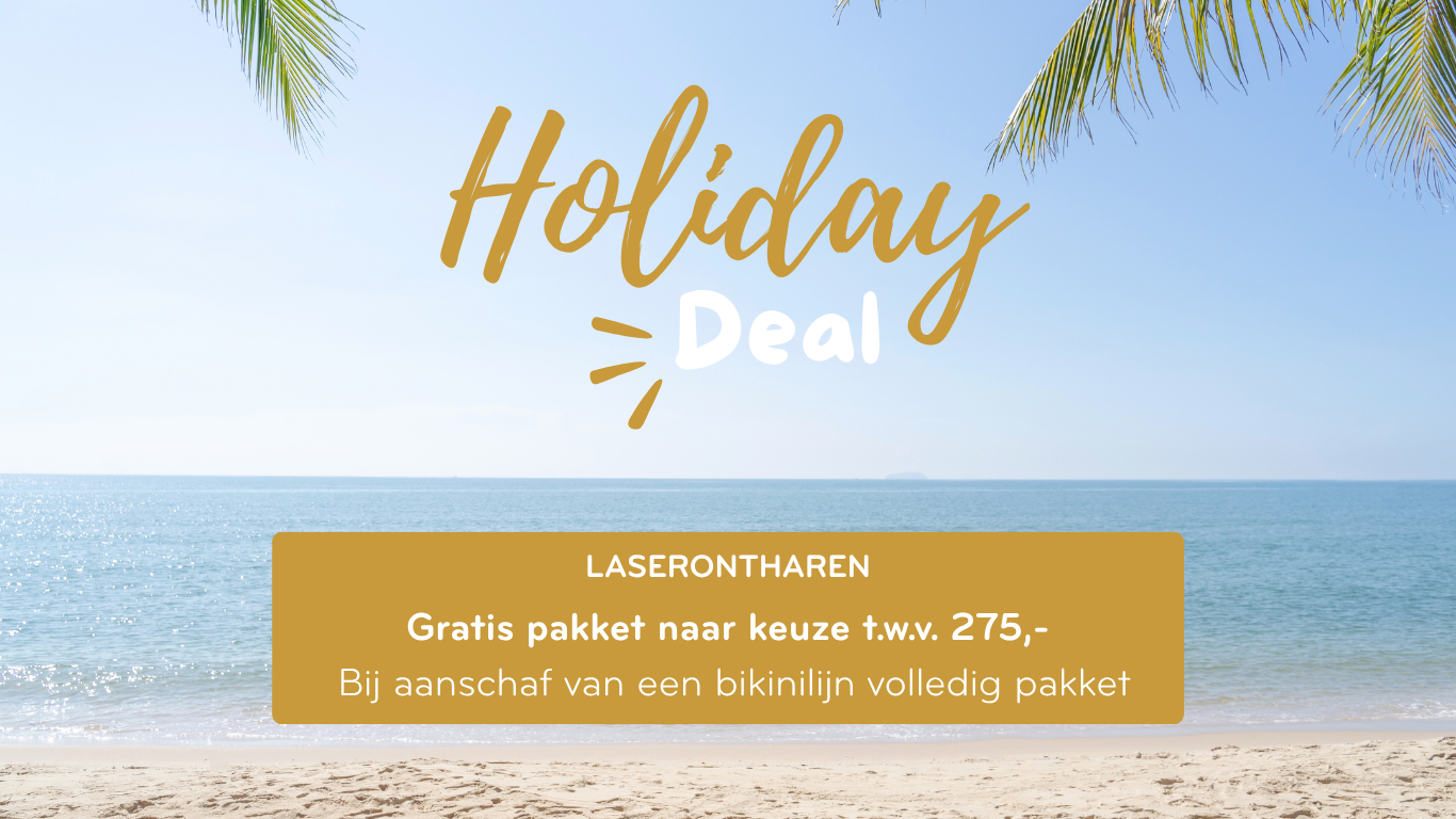 Holiday deal laserontharen